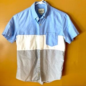 AE Short-Sleeve Button-Up Shirt